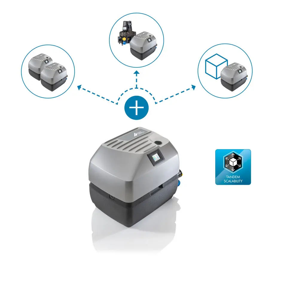 Durr Machine d´aspiration centralisée Tyscor V 4 avec la Technologie Radiale