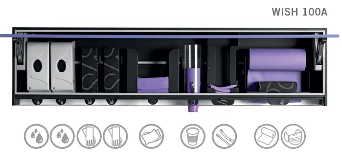 DentalArt meuble suspendu Wish 100A