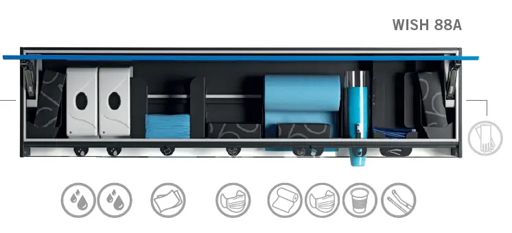 DentalArt meuble suspendu Wish 88A