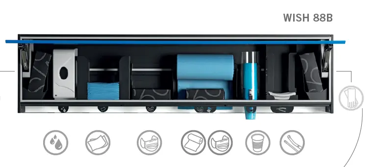 DentalArt meuble suspendu Wish 88B