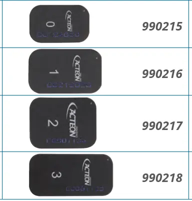 [990216] IMAGING PLATE SIZE 1 (X2)
