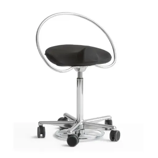 [DYN-1114] Tabouret Heka dynamo, gris anthracite