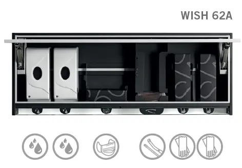 [WISH62A] DentalArt meuble suspendu Wish 62A