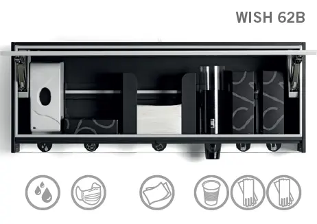 [WISH62B] DentalArt meuble suspendu Wish 62B