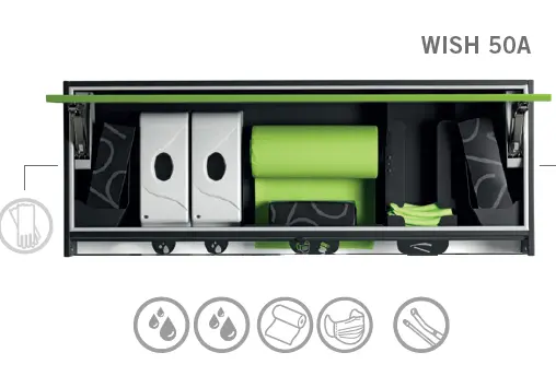 [WISH50A] DentalArt meuble suspendu Wish 50A