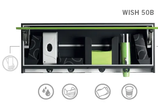 [WISH50B] DentalArt meuble suspendu Wish 50B