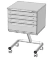 [EC4] Meuble à roulettes avec 3 tiroirs 32.3 kg W 50cm